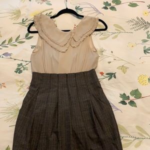 BCBG Two Tone Dress with Pockets
